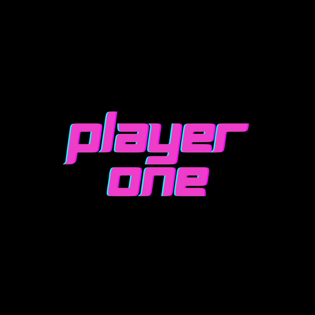 Printable Graphic Player One, Pdf Printable, Gaming Vibes - Etsy
