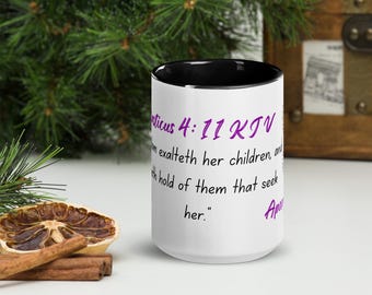 Hidden Scripture Wisdom Mug