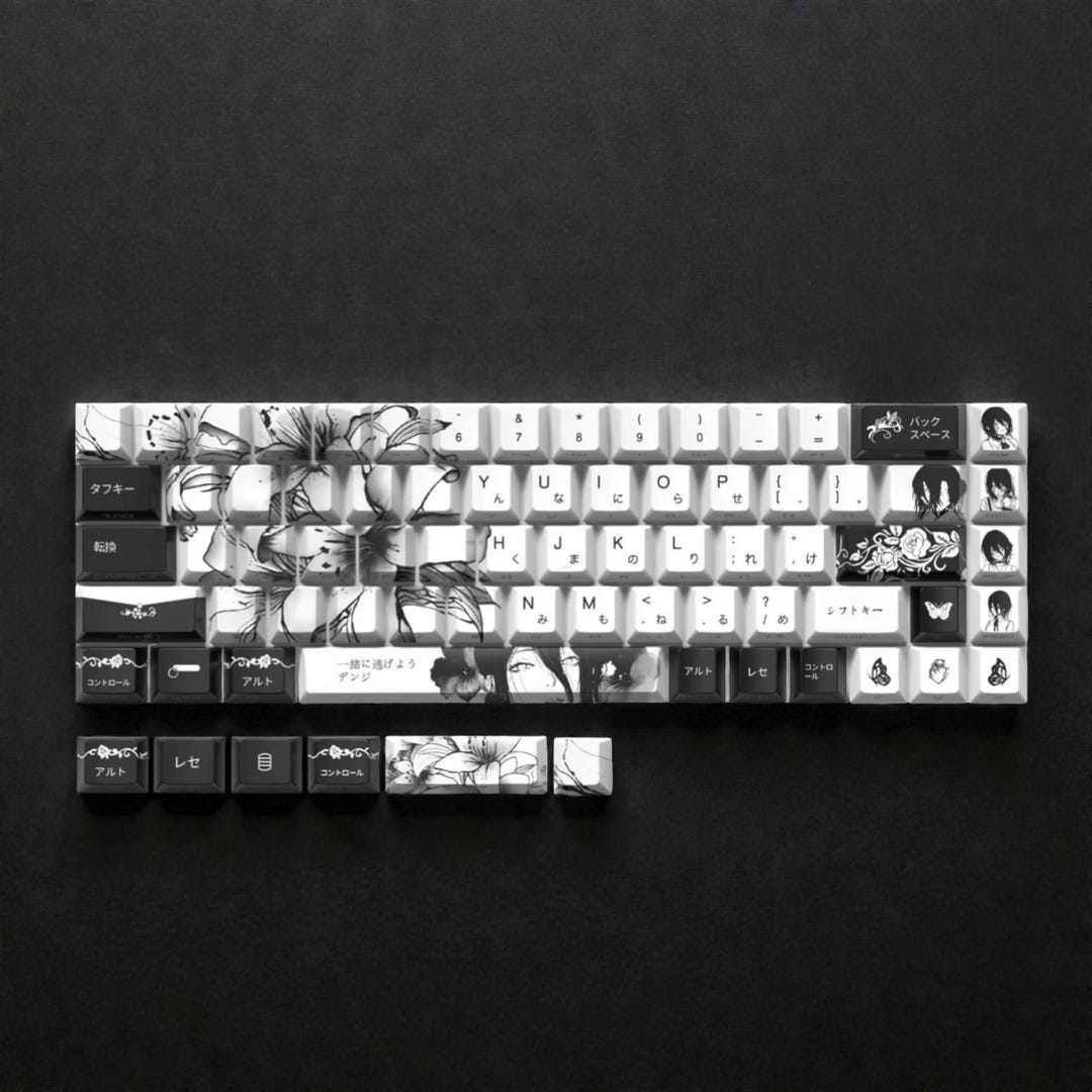 135 Keys Reze Keycaps, Custom Mechanical Keyboard Keycap - Etsy