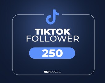 Tiktok 250 Follower Boost - Fast and Secure Service