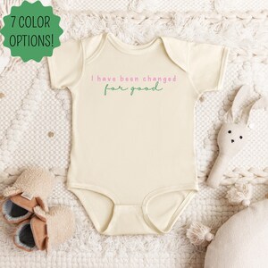Wicked For Good Baby Onesie, I Have Been Changed for Good Infant Snap Bodysuit, Wicked Baby Shower Gift for Her, Elphaba and Glinda Shirt