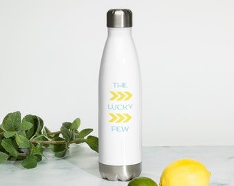 The Lucky Few Water Bottle, Down syndrome awareness water bottle, Stainless steel water bottle