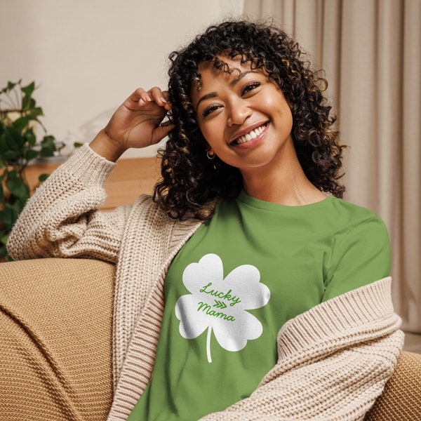 Chemise de la Saint-Patrick Lucky Mama, Lucky Few Mama, Lucky Few Arrows, T-shirt de sensibilisation au syndrome de Down, T-shirt de la Saint Patrick