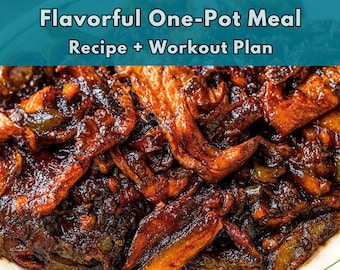 Balsamic Chicken & Peppers Recipe | Restaurant-Style Dinner at Home | Cook + Move Recipe PDF