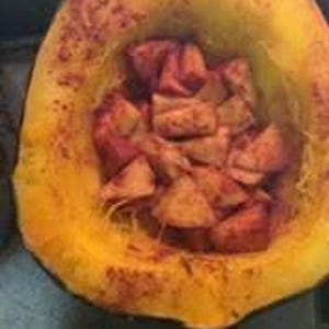 Spicy Apple Squash Recipe with Exercises | Fitness Cuisine by Nancy L Fitness | FITCUI Binder a la carte (printed & mailed)