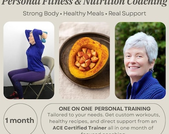 Personalized Online Fitness & Nutrition Coaching: Custom Workouts (PDF Guide)