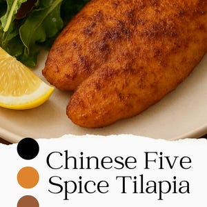 エクササイズ付き中国風五香粉ティラピアレシピ | 健康に良い15分デジタルダウンロード