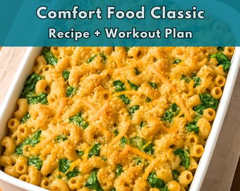 Healthy Baked Mac and Cheese Recipe | Comfort Food Classic | Veggie Pasta Dinner | Cook + Move FITCUI PDF