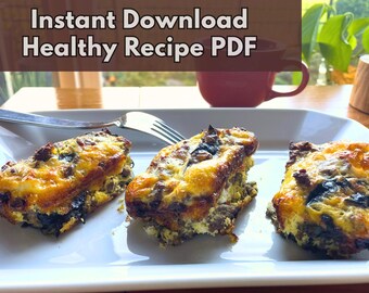 Beef Sausage Egg Muffin Cups | High Protein Breakfast | Healthy Meal Prep | Cook + Move FITCUI