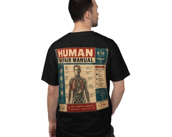 Human Repair Manual Vintage T-Shirt