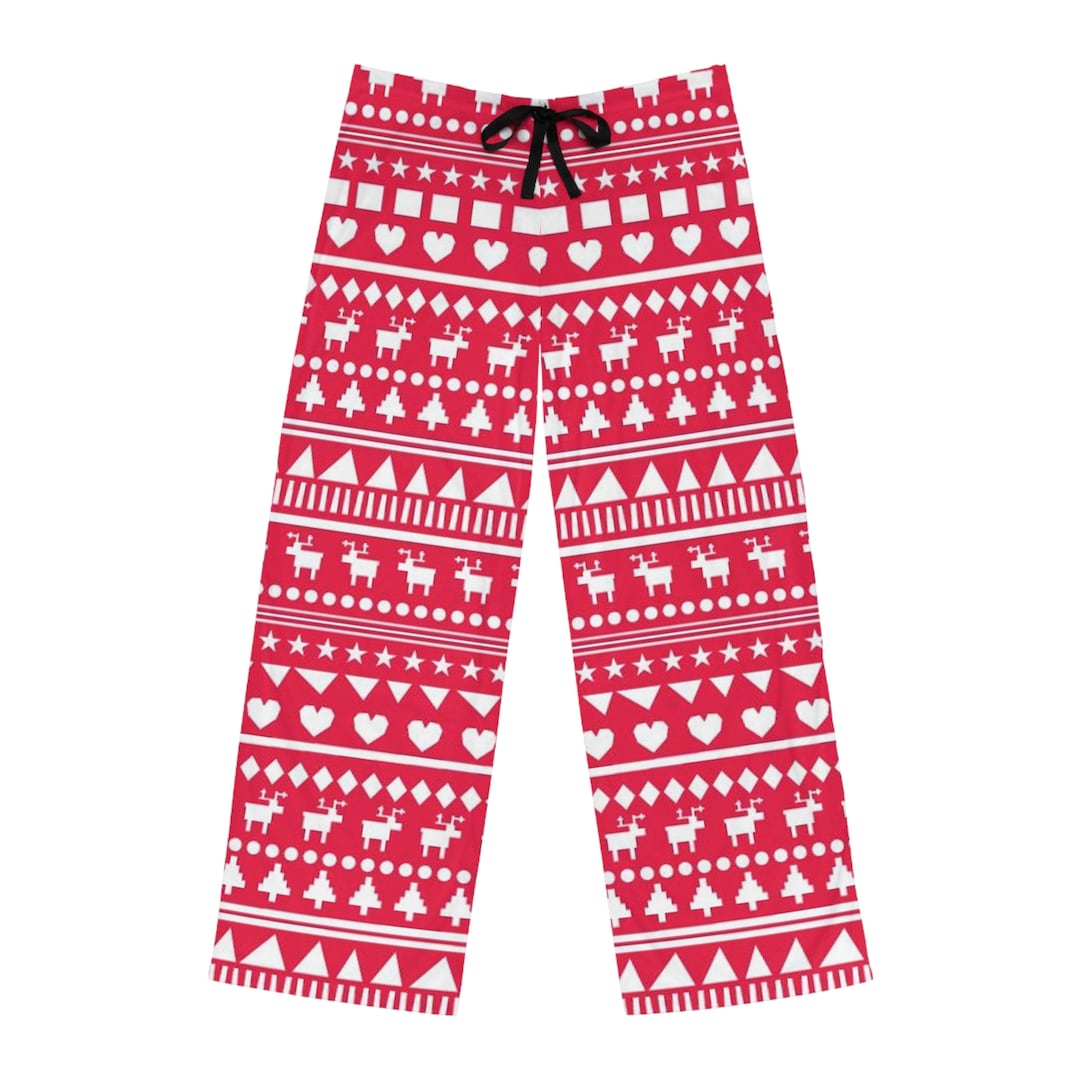 Men's Christmas Pajama Pants AOP Etsy