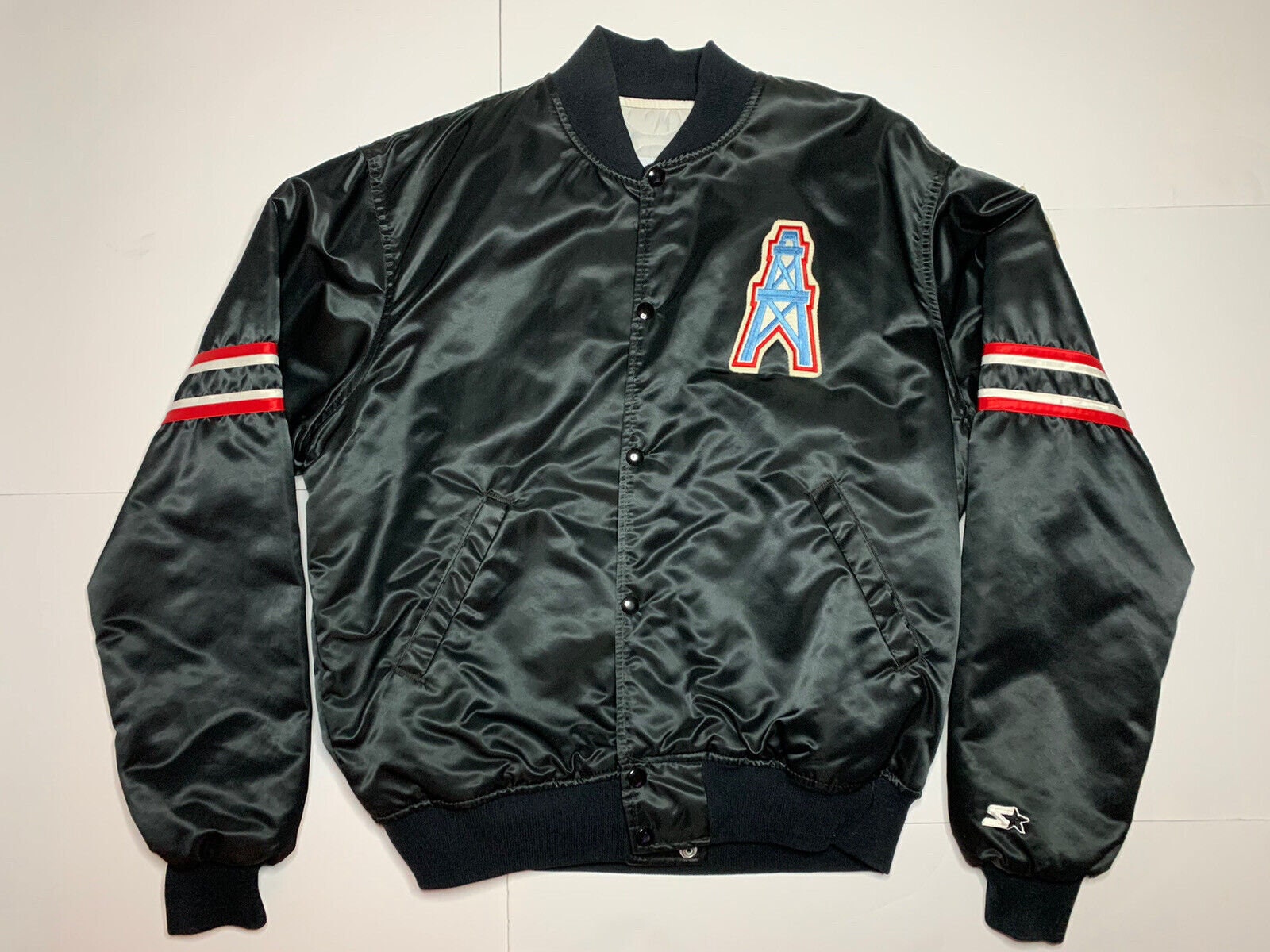 Black 2025 starter jacket