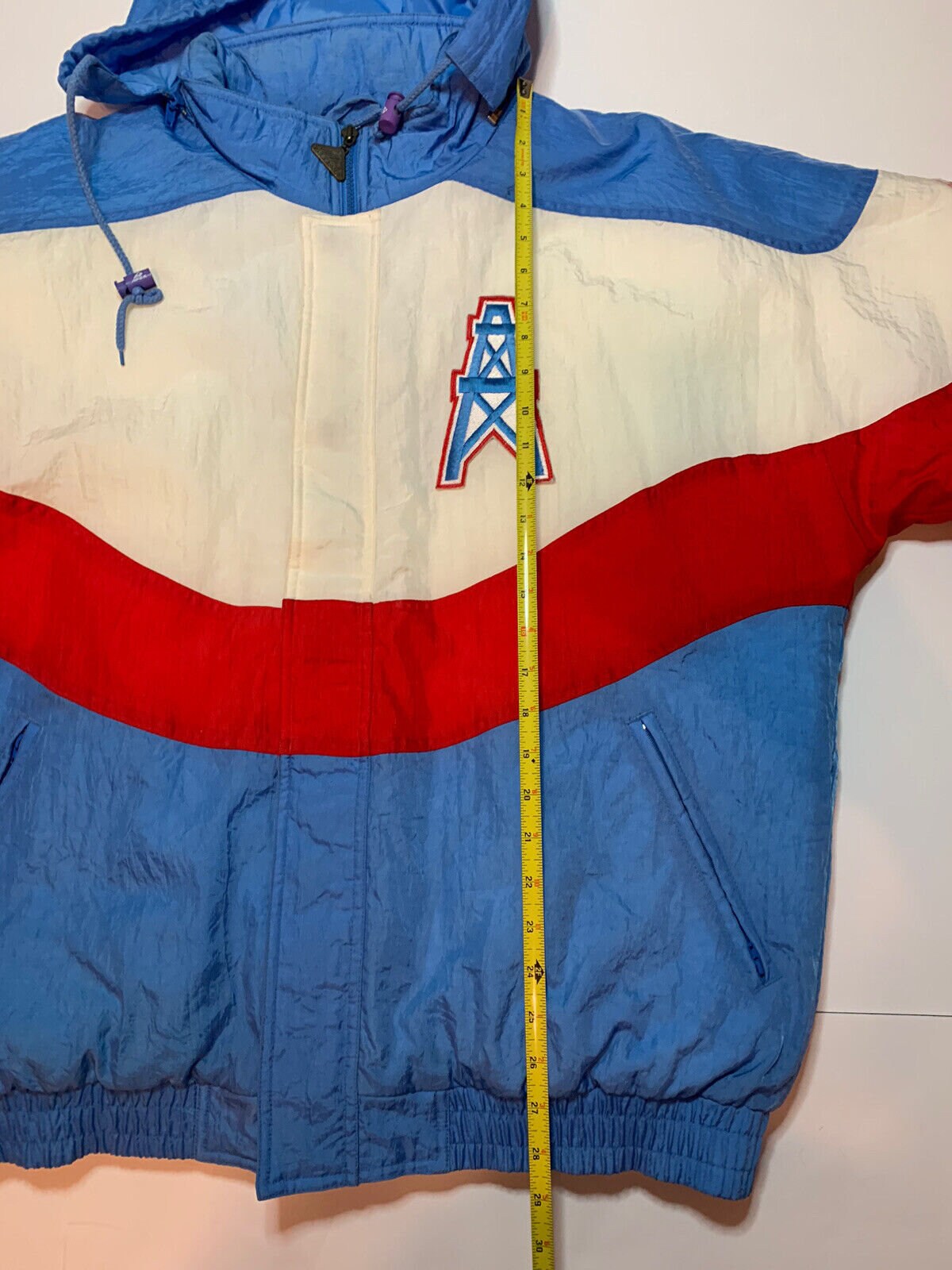 Vintage Houston Oilers Jacket Pro Line by Apex One Size LARGE Etsy