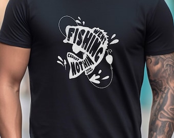 Funny Fishing T-Shirt: Went Fishing Caught Nothing, Sarcastic Outdoors Tee