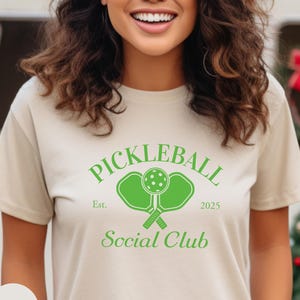 Custom Pickleball Shirt Pickleball Social Club Gift Funny Pickleball Shirt Pickleball T-Shirt Gift for Couples Pickleball Player