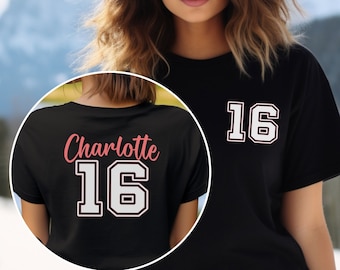 Personalized 16th Birthday Shirt: Sweet Sixteen Gift