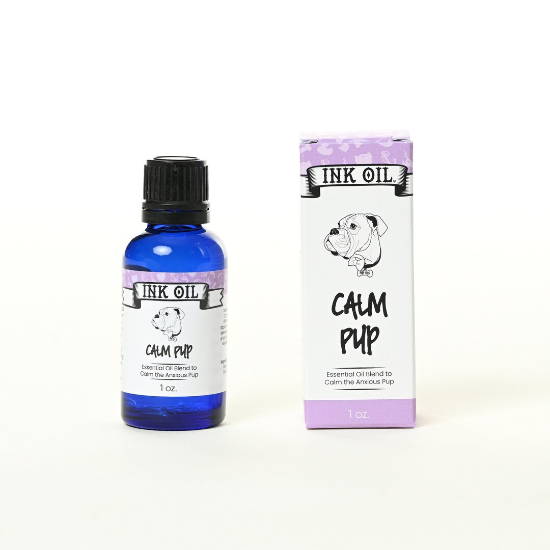 All Natural Dog Calming Oil / Essential Oils for Dogs / Calms Hyper