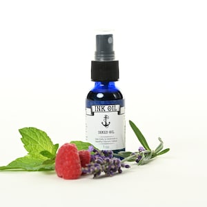 Therapeutic Grade Essential Oil Blend for an All Natural Tattoo Aftercare and Maintenance / Inked Oil / Tattoo Oil / (FAST & FREE SHIPPING)