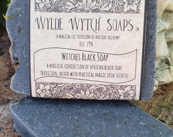 Wylde Wytch Soap - Witches Black Soap