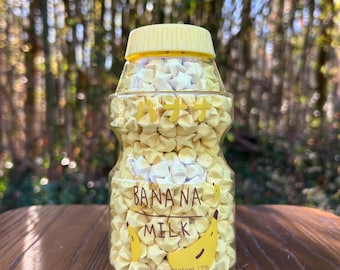 Banana Milk Origami Star Jar