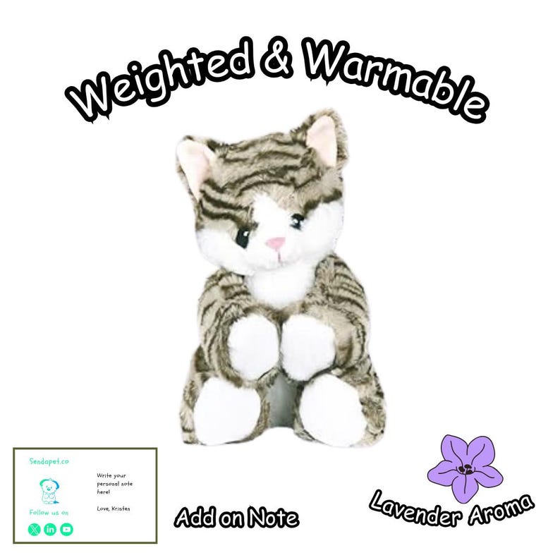 Weighted Cat Plushie With Lavender Warmable Anxiety Relief Send A Pet weighted-cat-plushie-with-lavender-warmable-anxiety-relief-send-a-pet