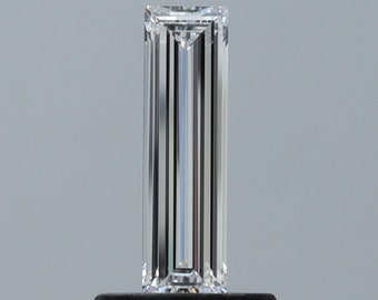 GIA Cert. Natural Diamond - 0.56 ct. D Color, VVS1 Baguette