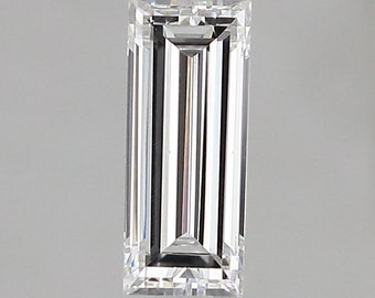 GIA Cert. Natural Diamond - 0.21 ct. E Color, VS2 Baguette