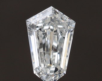 GIA Cert. Natural Diamond - 0.59 ct. H Color, VVS1 Kite