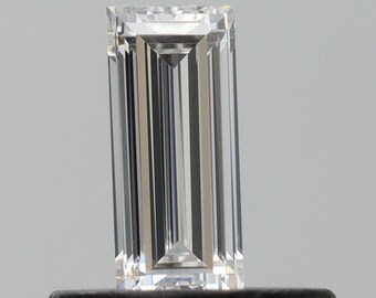 GIA Cert. Natural Diamond - 0.30 ct. E Color, VS1 Baguette