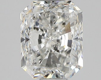 GIA Cert. Natural Diamond - 1.51 ct. H Color, SI2 Radiant