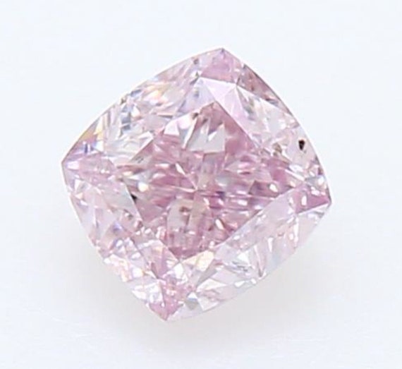 その他 0.051 ct FANCY LIGHT PINK NATURAL 1-1 0.23 Ct. Fancy Light Pink, Natural Even, SI1 Cushion - GIA