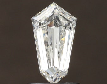 GIA Cert. Natural Diamond - 0.72 ct. G Color, VVS2 Kite