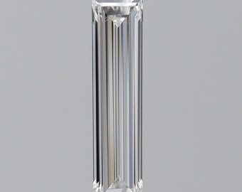 GIA Cert. Natural Diamond - 0.35 ct. D Color, VS1 Baguette