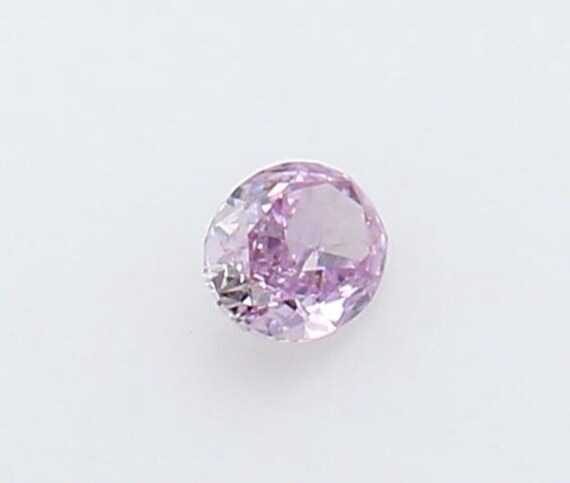 0.05 Ct. Fancy Intense Pink-purple, Natural Even, Oval - GIA
