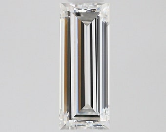 GIA Cert. Natural Diamond - 0.50 ct. F Color, VVS1 Baguette