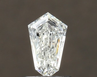 GIA Cert. Natural Diamond - 0.61 ct. H Color, Internally Flawless Kite