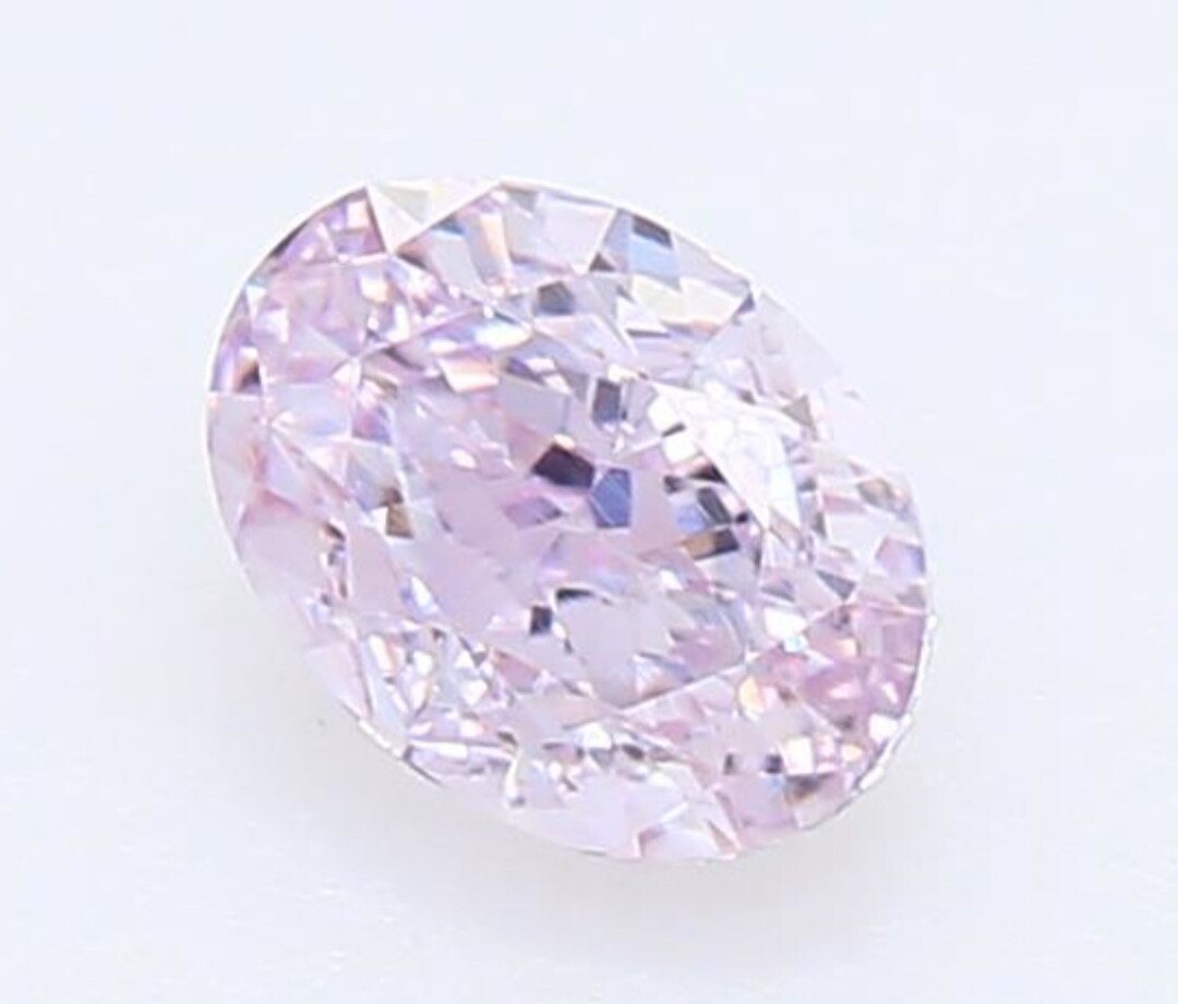 パネライ 希少 Fancy Ct. 0.23 Pink-purple, GIA - Oval SI1 Even, Natural コレクション