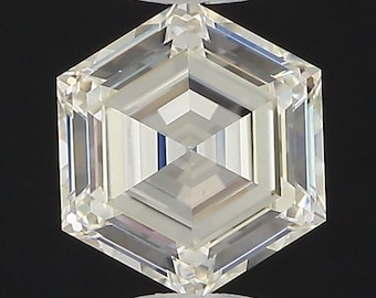 GIA Cert. Natural Diamond - 0.57 ct. I Color, VS2 Hexagonal