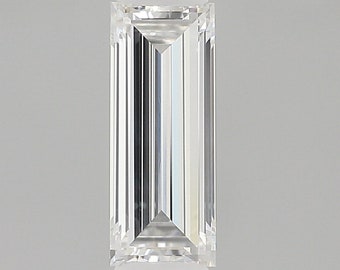 GIA Cert. Natural Diamond - 0.32 ct. E Color, SI1 Baguette