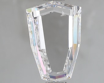 GIA Cert. Natural Diamond - 3.00 ct. E Color, SI2 Shield Potrait Cut