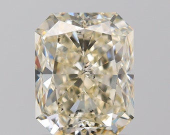 GIA Cert. Natural Diamond - 2.04 ct. N Color, SI2 Radiant