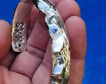 Silver Mountain | Bracelet in Pure Solid Silver 999‰ | 93 G | 5 X