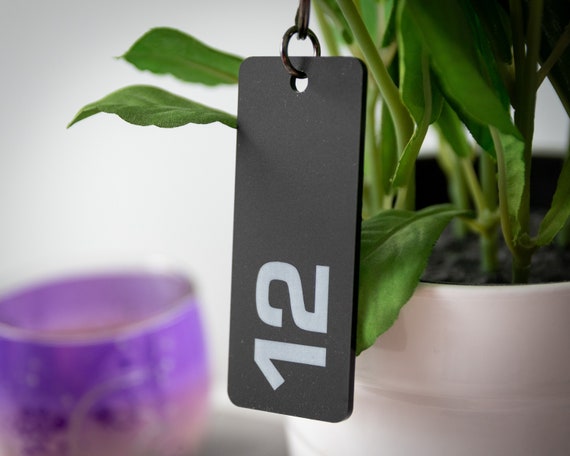 Keychains for Hotels - Key Holder With Room Number - Key Tag