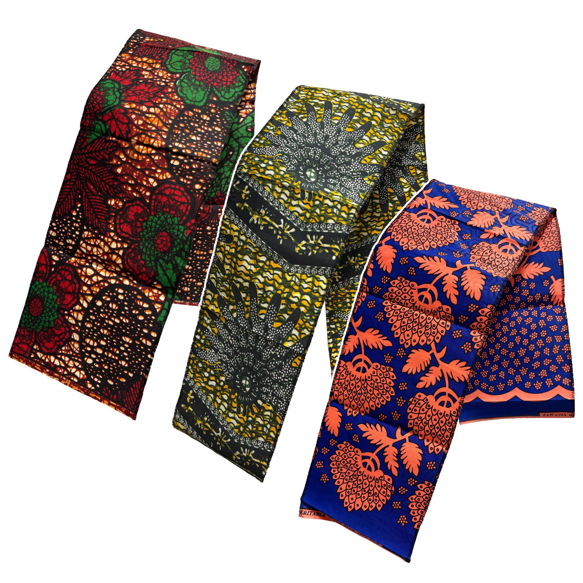 slim fit dress slacks Purple Kente Stole main image 1