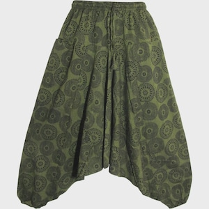 Men&#39;s Vintage Mandala Print Aladdin Alibaba Loose Fit Baggy Unisex Yoga Harem Pants Aashish Womens Printed Harem Pants