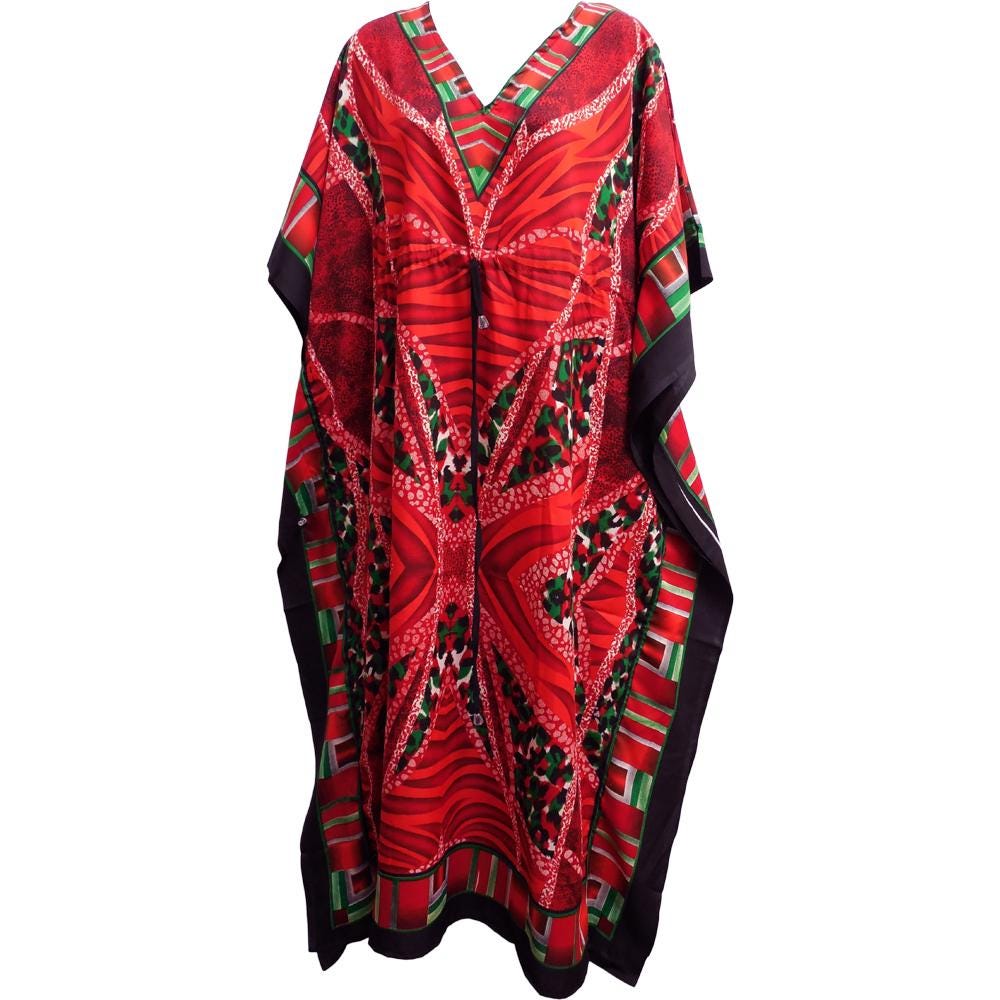slim fit dress slacks African Dashiki Tie-Dye Dress with Scarf