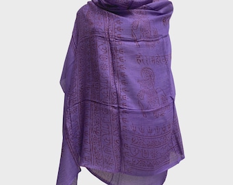 Yoga Meditation Krishna Bönesjal Altarduk Unisex Halsduk