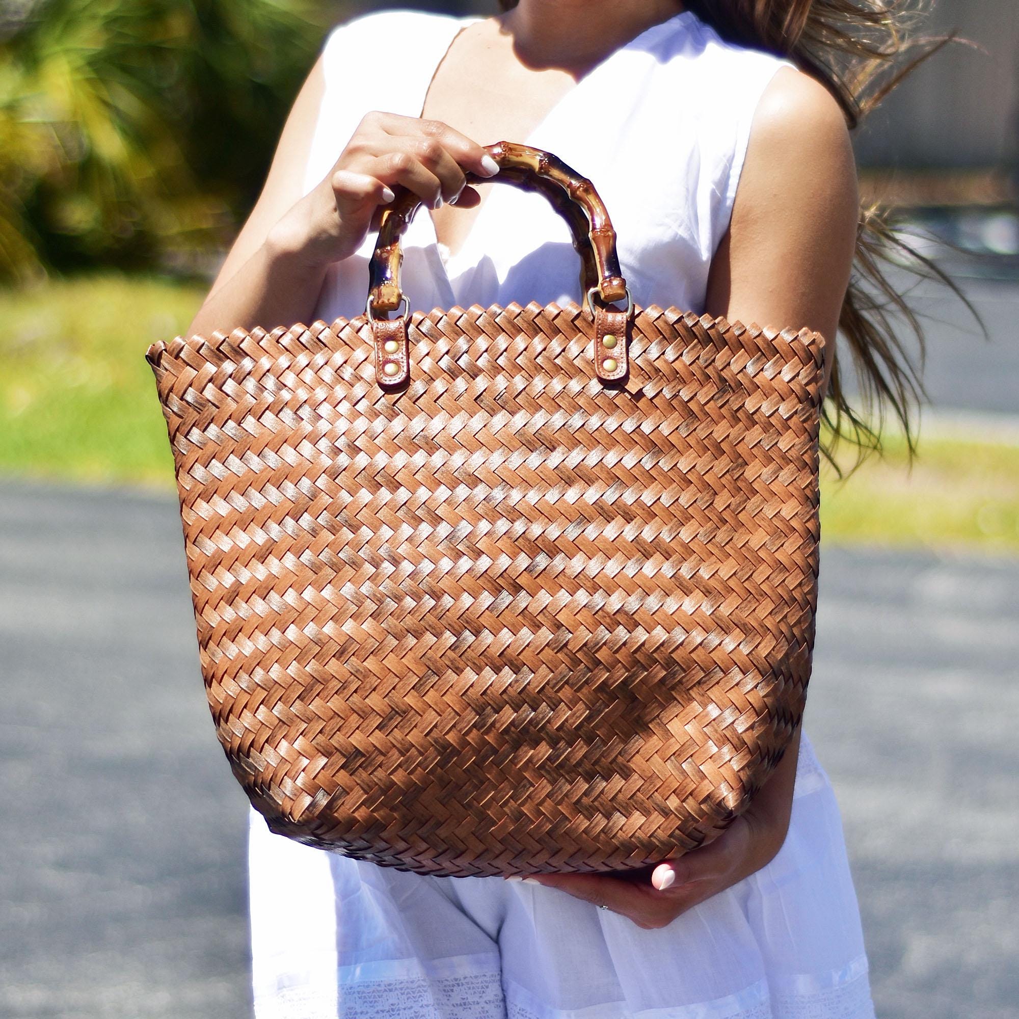 【新品未使用タグ付き】room306 Braid Rattan Tote Bag Rattan Tote Bag - Cultrite