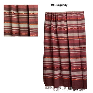 Handloomed Handmade Bohemian Thick Cotton Throw Blanket Indian Classic Home Décor bed Spread Coverlet Couch Blanket