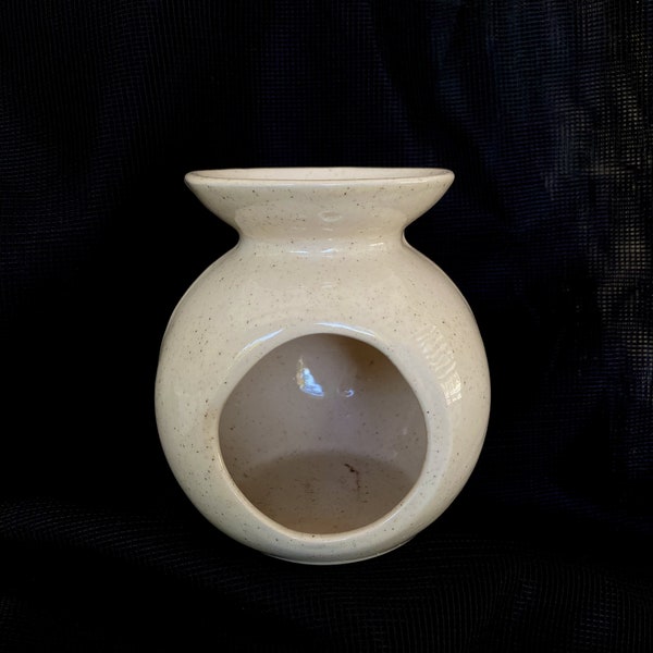 Handmade Ceramic Essential Oil Burner, Aromatherapy Oil Diffuser, Wax Melter, Tealight Fragrance Diffuser #potteryoilburner